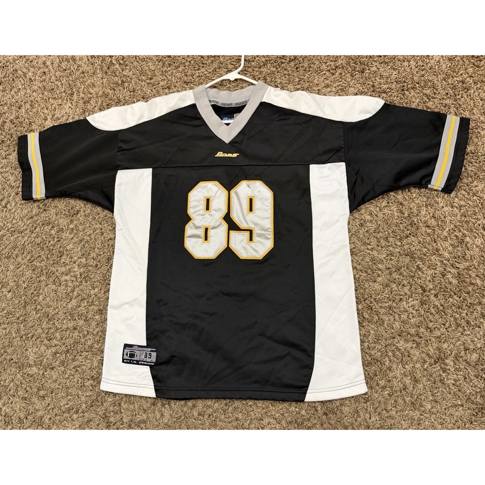 Vintage IG Design Boss 89 N.E.X. Performance Shirt Football Jersey 1989 90s XL